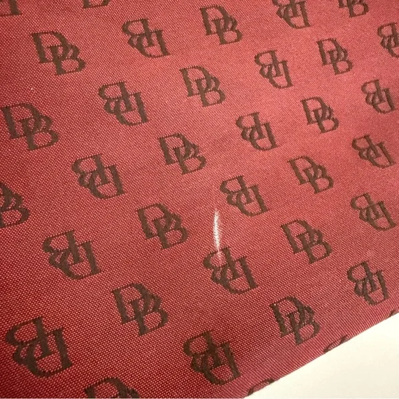 Dooney & Bourke Canvas and Leather Tote Bag - Picture 3 of 8